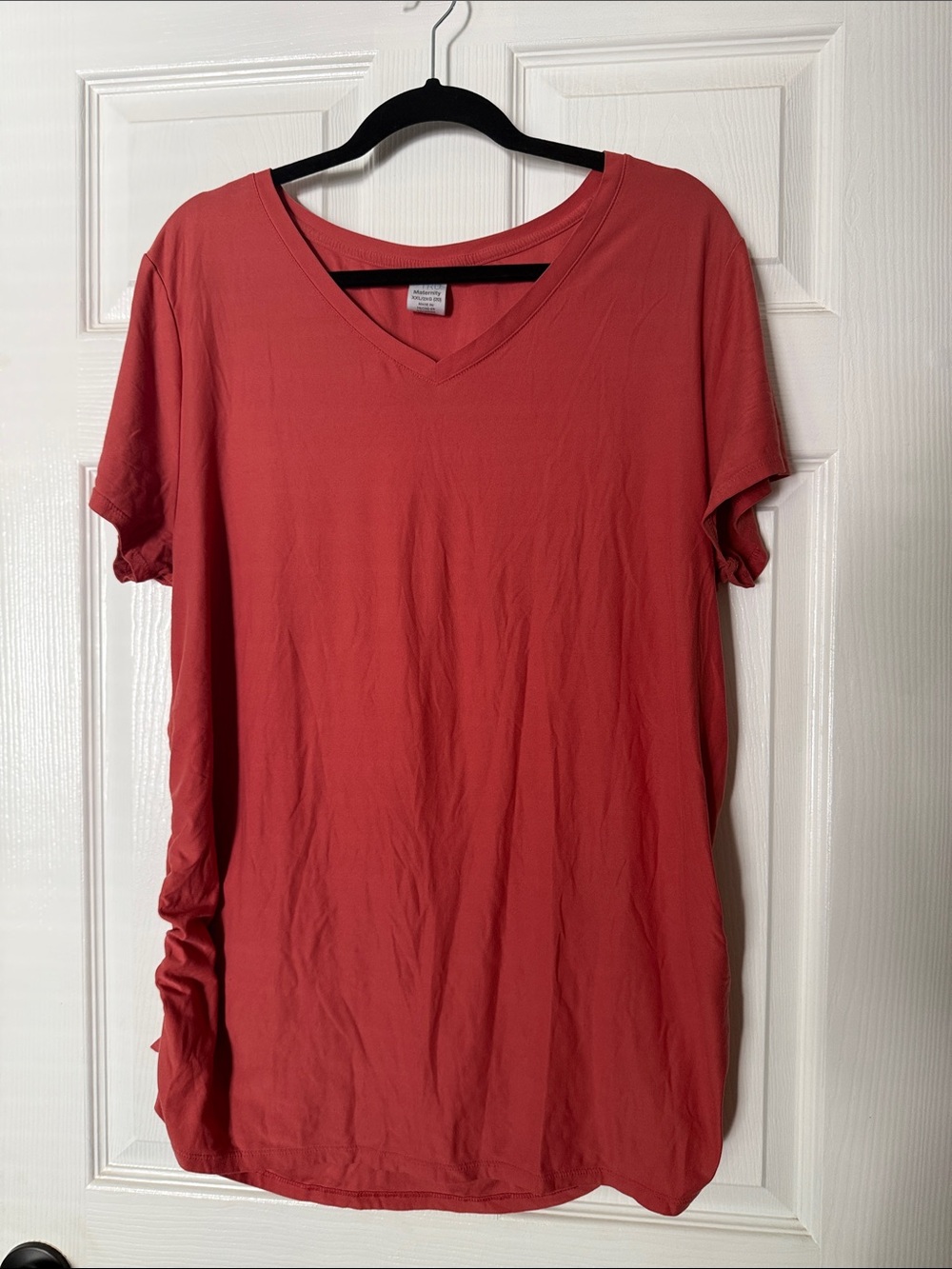 Maternity V-Neck Short Sleeve Tee